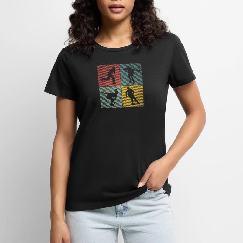 Rollers Rollers Rollers Rollers T-shirt Premium bio Femme