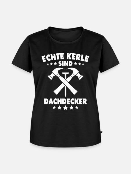 Dachdecker Dachspengler Dachklempner - Frauen Premium Bio T-Shirt - Schwarz