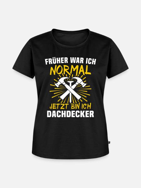 Dachdecker Dachspengler Dachklempner - Frauen Premium Bio T-Shirt - Schwarz