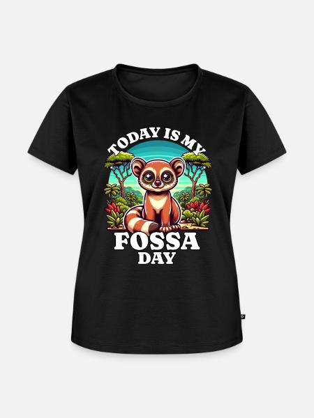 Fossa - Frauen Premium Bio T-Shirt - Schwarz