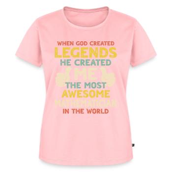 Mathematician - Women's Premium Organic T-shirt - rose - Front - AI Model Female 172 dark (172cm)
