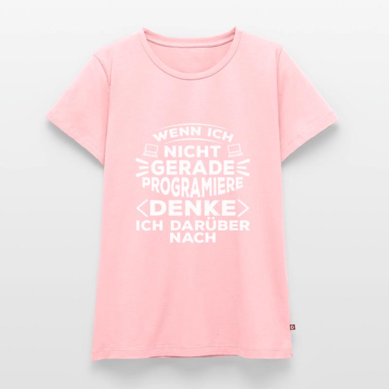 Programmierer Coder Software Entwickler Frauen Premium Bio T-Shirt