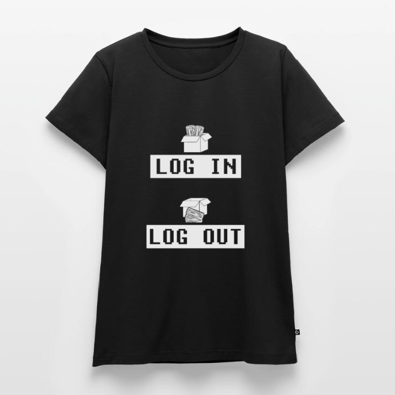 Entwickler Coder Programmierer Witzig Frauen Premium Bio T-Shirt