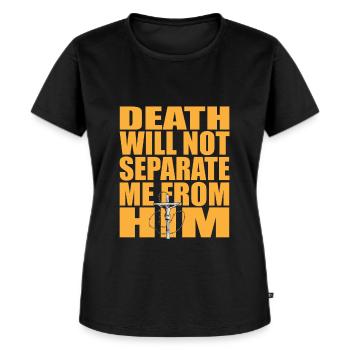 Christianisme chrétien - T-shirt Premium bio Femme - noir - Devant - Selfina (174cm)