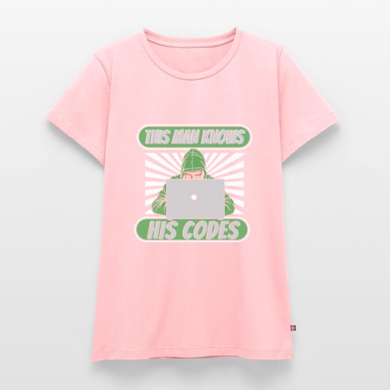 Développeur Coder Programmeur Man T-shirt Premium bio Femme