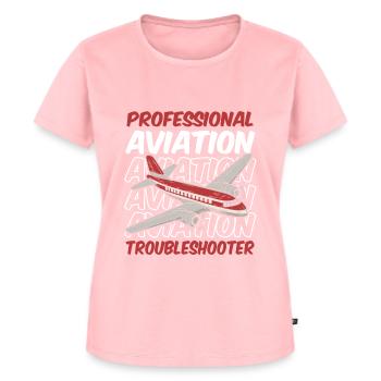 Flight Engineer - Women's Premium Organic T-shirt - rose - Front - AI Model Female 172 dark (172cm)
