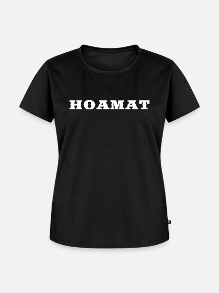 Hoamat - Frauen Premium Bio T-Shirt - Schwarz