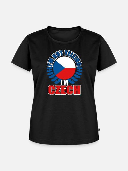 Tschechien - Frauen Premium Bio T-Shirt - Schwarz