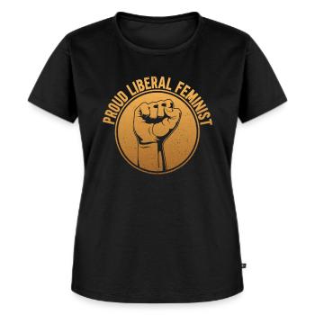 Sozialistischer Feminismus Feministische - Frauen Premium Bio T-Shirt - Schwarz - Vorne - Selfina (174cm)