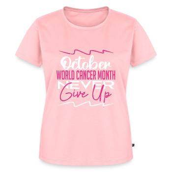 Lutte Contre Le Cancer Du Sein | Octobre Rose - T-shirt Premium bio Femme - rose - Devant - AI Model Female 172 dark (172cm)