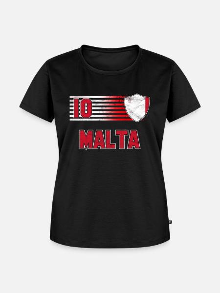 Malta Fußball Mannschaft - Frauen Premium Bio T-Shirt - 