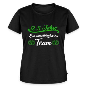 Petersilienhochzeit Petersilien Hochzeit Geschenk - Frauen Premium Bio T-Shirt - Schwarz - Vorne - Selfina (174cm)