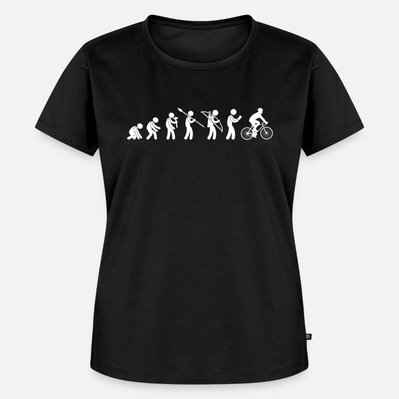 Évolution du vélo - T-shirt Premium bio Femme - noir