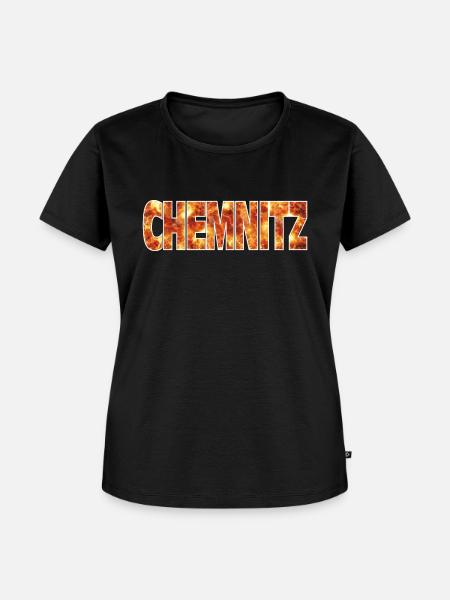 Chemnitz - Frauen Premium Bio T-Shirt - Schwarz