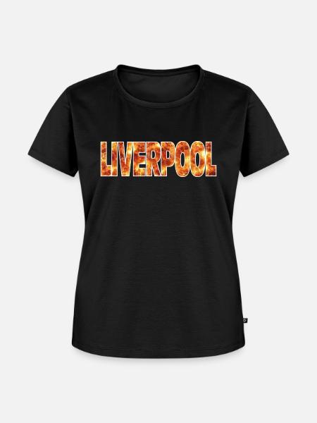 Liverpool - Frauen Premium Bio T-Shirt - Schwarz