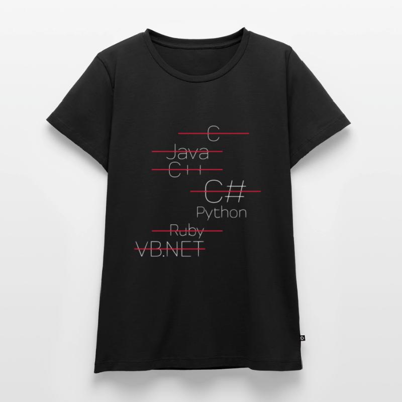 PYTHON CODING / LANGAGE DE PROGRAMMATION T-shirt Premium bio Femme
