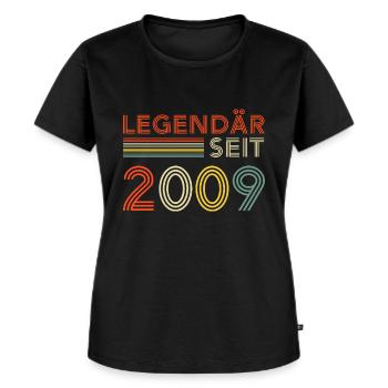 16. Geburtstag Junge Mädchen 16 Jahre 2009 Lustig - Frauen Premium Bio T-Shirt - Schwarz - Vorne - Selfina (174cm)
