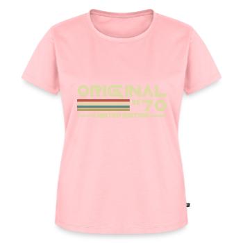 1960 - Women's Premium Organic T-shirt - rose - Front - AI Model Female 172 dark (172cm)