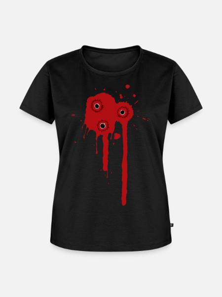 Kollateralopfer - Frauen Premium Bio T-Shirt - Schwarz