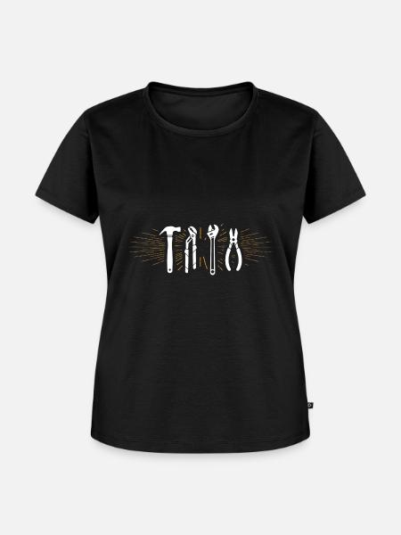 Handwerker - Frauen Premium Bio T-Shirt - Schwarz