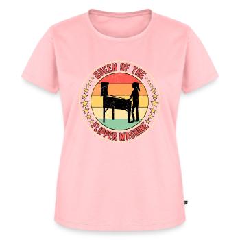 Joueur de flipper - T-shirt Premium bio Femme - rose - Devant - AI Model Female 172 dark (172cm)