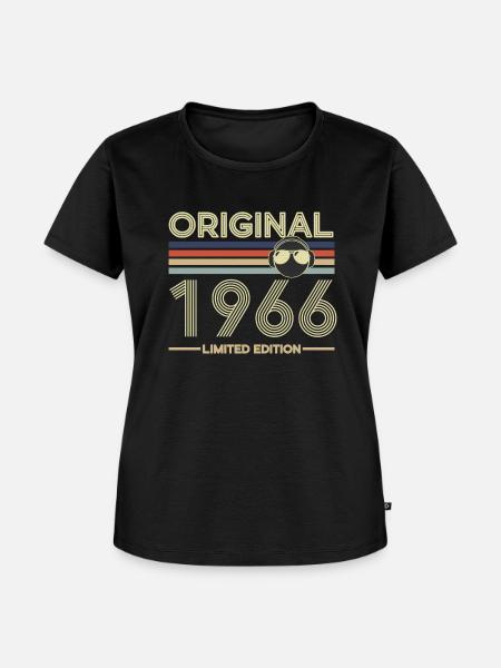 1966 - Frauen Premium Bio T-Shirt - Schwarz