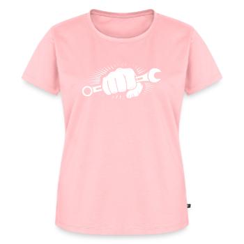mechanic - Women's Premium Organic T-shirt - rose - Front - AI Model Female 172 dark (172cm)