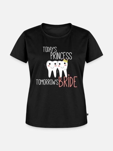tomorrows bride.png - Frauen Premium Bio T-Shirt - Schwarz