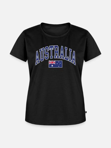 Australia - Frauen Premium Bio T-Shirt - Schwarz