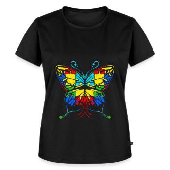 Autisme - T-shirt Premium bio Femme - noir - Devant - Selfina (174cm)
