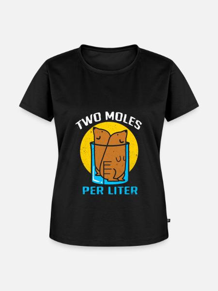 Maulwurf - Frauen Premium Bio T-Shirt - Schwarz