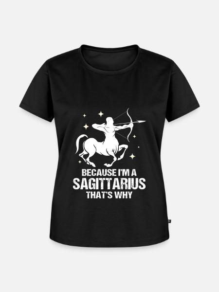 Sternzeichen Schütze - Frauen Premium Bio T-Shirt - Schwarz