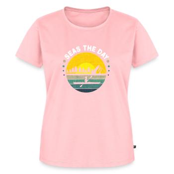 The Day of the Seas - Women's Premium Organic T-shirt - rose - Front - AI Model Female 172 dark (172cm)