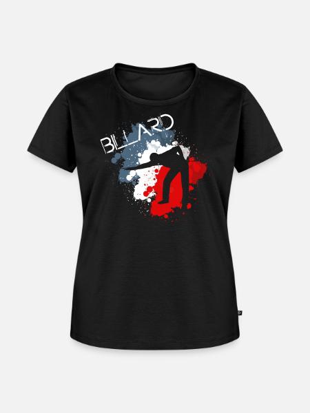 billard - Frauen Premium Bio T-Shirt - Schwarz