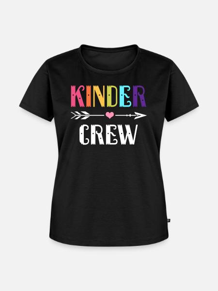 Kindergarten - Frauen Premium Bio T-Shirt - Schwarz