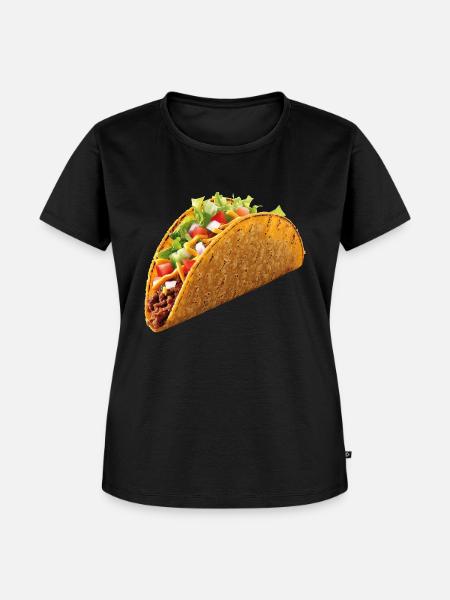 Taco - Frauen Premium Bio T-Shirt - Schwarz
