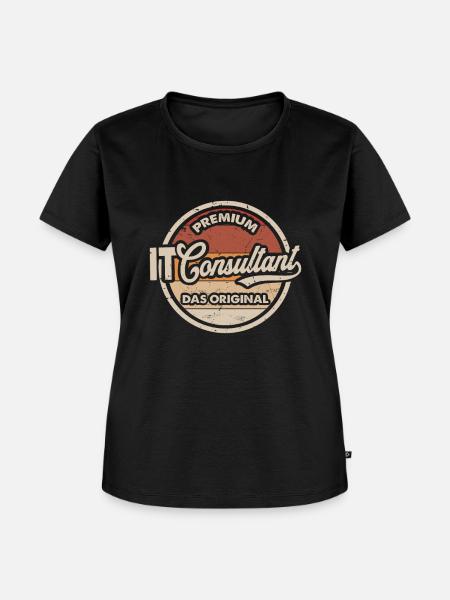 IT Consultant Original - Frauen Premium Bio T-Shirt - Schwarz