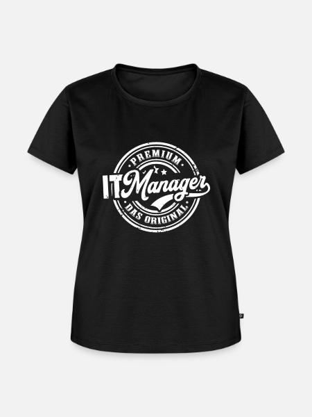 IT Manager Original - Frauen Premium Bio T-Shirt - Schwarz