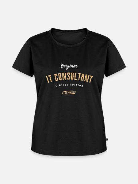 IT Consultant Limited Edition - Frauen Premium Bio T-Shirt - Schwarz