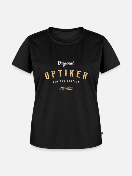 Optiker Limited Edition - Frauen Premium Bio T-Shirt - Schwarz