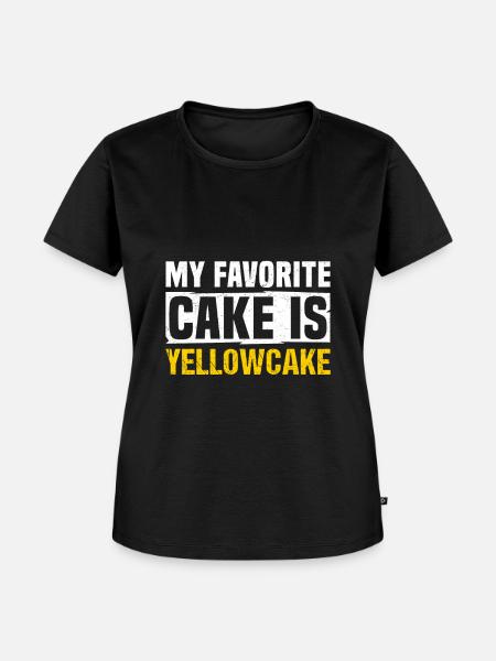 Yellowcake Atomenergie Atomkraft Nuklear - Frauen Premium Bio T-Shirt - Schwarz