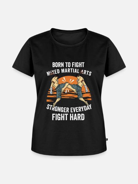 mixed martial arts mma - Frauen Premium Bio T-Shirt - Schwarz