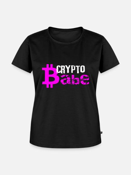 CRYPTO - Frauen Premium Bio T-Shirt - Schwarz