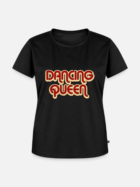 Dancing Queen - Frauen Premium Bio T-Shirt - Schwarz