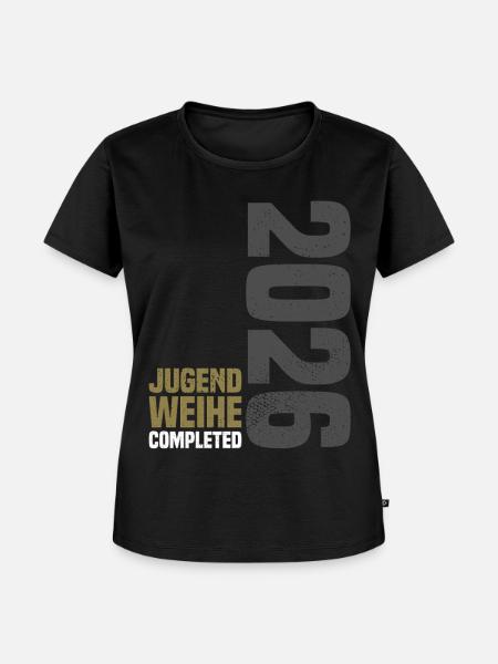 Jugendweihe 2026 - Frauen Premium Bio T-Shirt - Schwarz