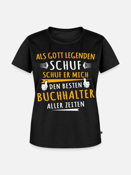 Buchhalter - Frauen Premium Bio T-Shirt - Schwarz