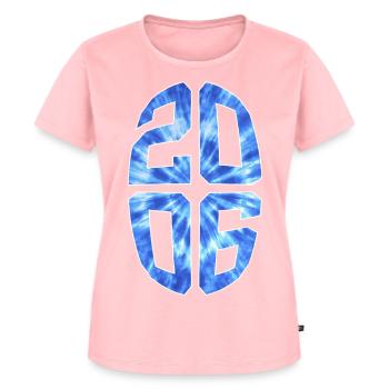 20 YEARS OLD 2006 20TH BIRTHDAY - Women's Premium Organic T-shirt - rose - Front - AI Model Female 172 dark (172cm)