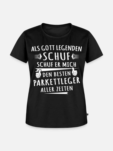 Parkettleger - Frauen Premium Bio T-Shirt - Schwarz