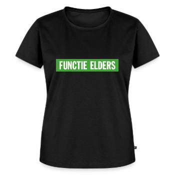 Andernorts-Funktion - Frauen Premium Bio T-Shirt - Schwarz - Vorne - Selfina (174cm)
