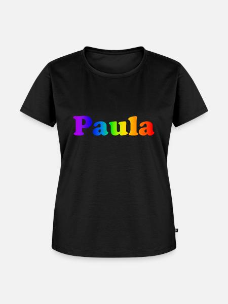 Paula - Frauen Premium Bio T-Shirt - Schwarz